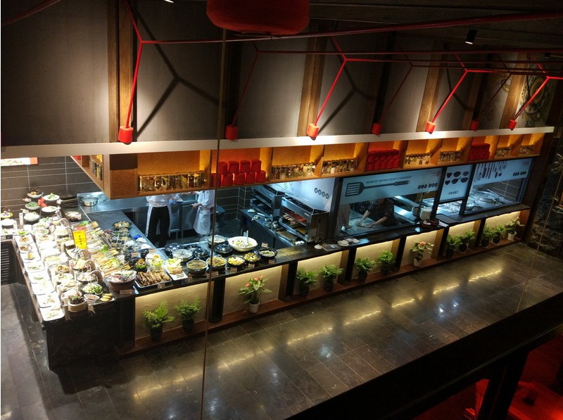 餐飲開放式廚房如何設(shè)計？開放式廚房效果圖